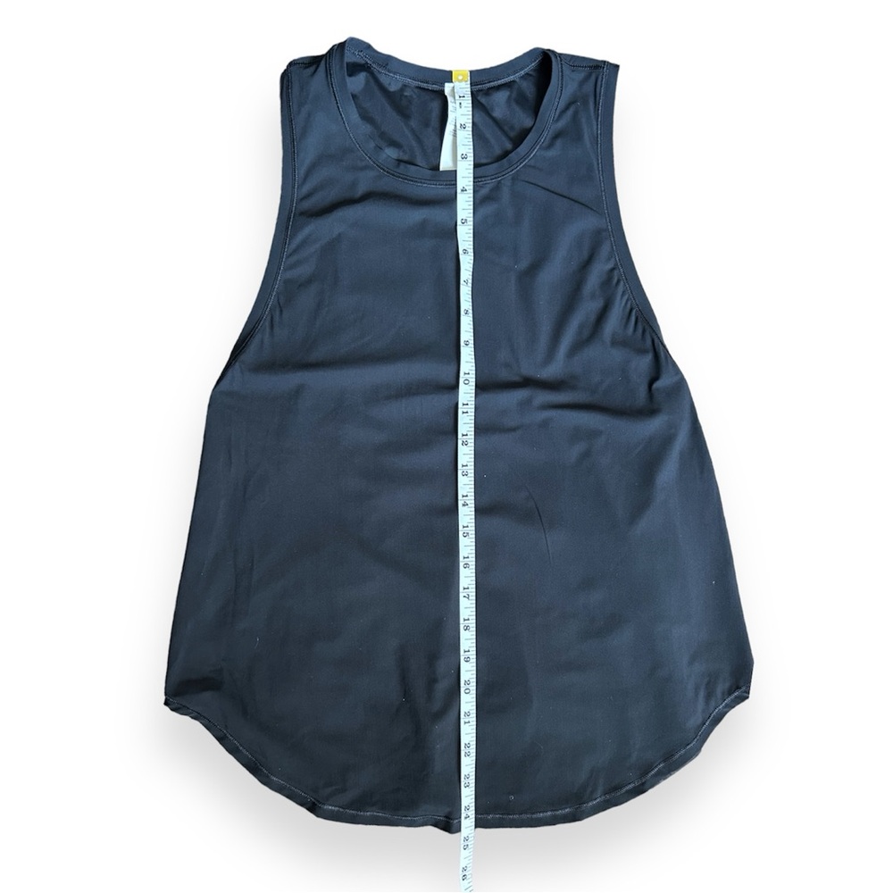 Lululemon Mesh Open Back Tank Top in Black - Picture 6 of 7